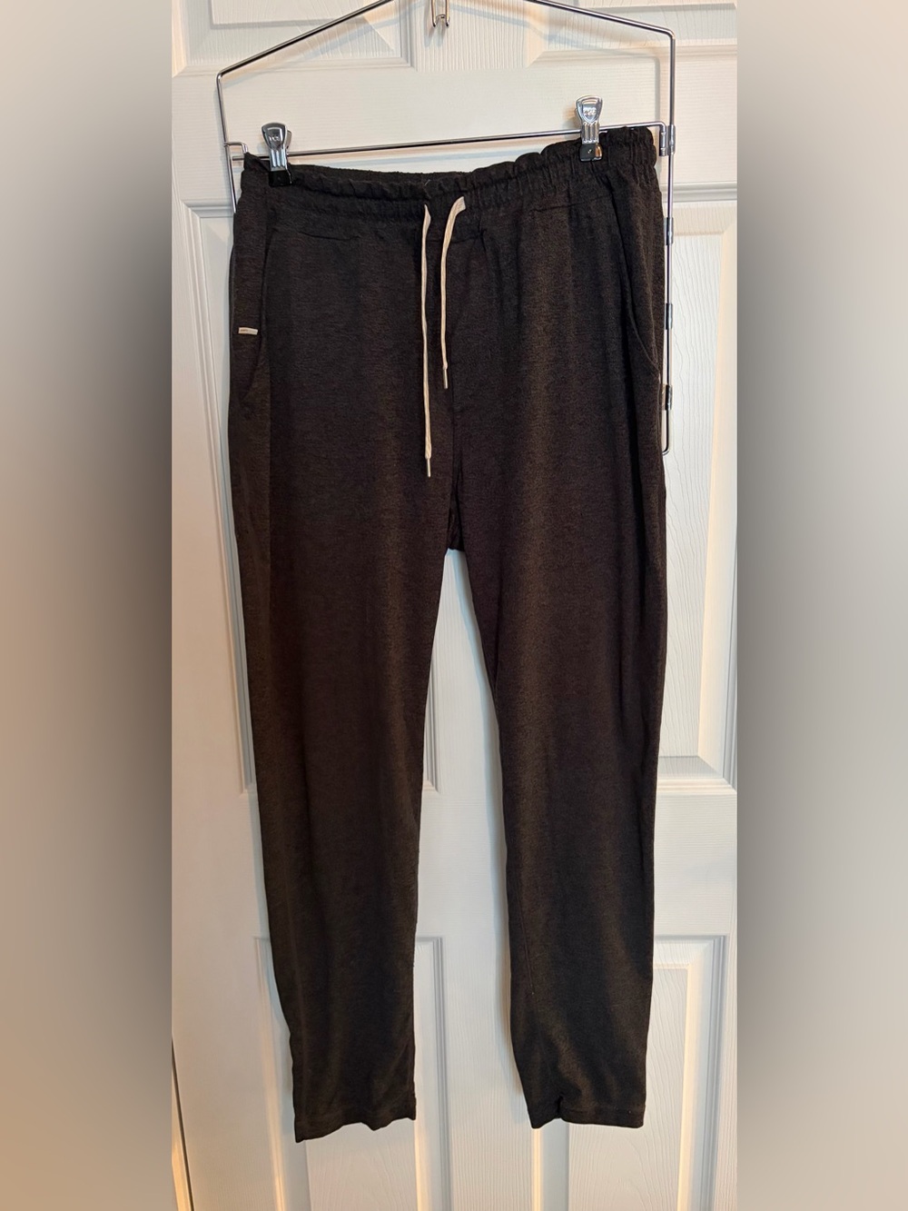 Vuori Charcoal Performance Drawstring track pants